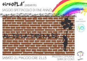 volantino Al di là del muro